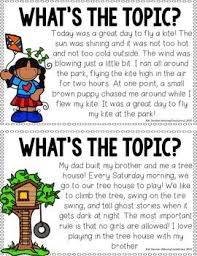 Topic Sentences Freebie Topic Sentences Topic Sentences Activities Paragraph Writing