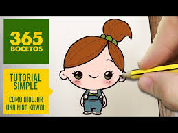 Diseños de uñas para niñas con corazones animales mickey mouse y más imágenes kawaii. Como Dibujar Una Nina Kawaii Paso A Paso Dibujos Kawaii Faciles How To Draw A Girl Youtube