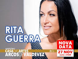 Rita maria de azevedo mafra guerra, conhecida apenas como rita guerra (lisboa, 22 de outubro de 1967) é uma cantora portuguesa. Rita Guerra Posts Facebook