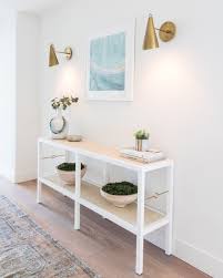 Cabot Console Serena Lily In 2020 White Console Table Decor White Console Table White Entryway Table