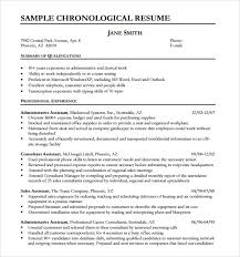 But only if you know exactly how to make this particular resume format work for you. Free 6 Sample Chronological Resume Templates In Pdf Ms Word Psd Eps