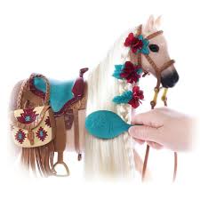 Saddle Stars Palomino Toy Horse Skye Kmart Toy Horse Horses Animal Figures