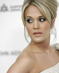 Carrie Underwood Inspired Makeup Wedding Hair And Makeup Country Hairstyles Carrie Underwood Hair