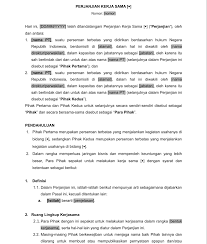 2 )2menandatangani surat kesepakatan kontrak kerjasama ini untuk pembersihan lahan ( land izin usaha holtikultura (iuh), seperti yang disebut pada bagian awal surat kesepakatan kontrak. Contoh Cara Pembuatan Kontrak Yang Benar Menurut Hukum Libera