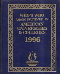 Start studying who's who in education. Who S Among Students American Universities Colleges Abebooks