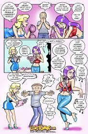 My Neighbor Is A Sissy- Lustomic - Porn Cartoon Comics