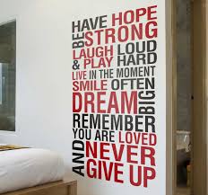 Shop our large selection of vinyl wall decals that are perfect for any room in your home or office. Superb Motivational Wall Stickers Tenstickers