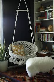 Boho Chic On A Budget Diy Hanging Macrame Chair Diy Hanging Chair Macrame Hanging Chair Macrame Chairs
