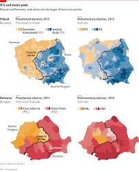 Switzerland, italy, slovenia, hungary to the south. Imperial Borders Still Shape Politics In Poland And Romania The Economist