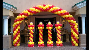 Balloon ballon vector flat cartoon birthday party. How To Make A Balloon Arch Balloon Decoration Ideas Youtube