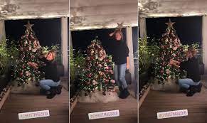 La mia piccola melrose place a londra! Alessia Marcuzzi E Gia Natale Addobbi E Decorazioni In Famiglia