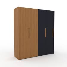 Auch die auswahl spricht für uns: Kleiderschrank Anthrazit Eiche Individueller Designer Kleiderschrank 204 X 233 X 62 Cm Selbst Designen Boden