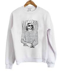 Kurt Cobain Sweatshirt Sweatshirts Sweatshirt Fashion Print Clothes
