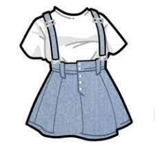 Just a simple drawing of my girlfriend's oc. 8 Gacha Dress Edit Ideas Manga Clothes Drawing Anime Clothes Clothing Sketches