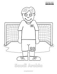 Black and white cartoon illustration of funny boy basketball player with ball for coloring book downl black and white cartoon boys basketball cartoon drawings. Saudi Arabia Cartoon Football Coloring Super Fun Coloring