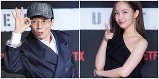 Yoo jae suk and lee kwang soo arrive at the airport the running man members were spotted taking off for on may 3, hong jin young uploaded a cute video of yoo jae suk to her personal instagram. Allkpop On Twitter Park Min Young Says Her Heart Melted At Yoo Jae Suk S Sweet Gift To Her Drama Set Https T Co Gme9dkl4fk