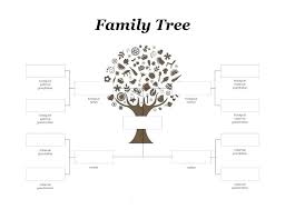 Family Pedigree Chart Template Iamfree Club