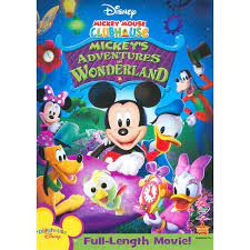 Mickey Mouse Clubhouse Mickey S Adventures In Wonderland Dvd Disney Mickey Mouse Clubhouse Mickey Mouse Mickey Mouse Clubhouse