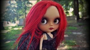 Takara Blythe Doll Custom Smiling face Redhead with