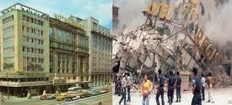 En la parte izquierda aparece la torre dharahara antes del terremoto. Terremoto De Ciudad De Mexico De 1985 De 3692 A Decenas De Miles De Muertos Fotos Foro Coches