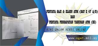 Sistem Penyata Gaji Angkatan Tentera Malaysia Online