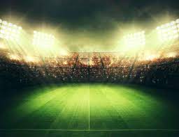 Green Lawn Stadium Lights Football Field Photo Backdrop Cm S 1167 E Photography Backdrops Backdrops Picture Backdrops