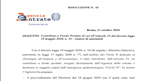 Contributo A Fondo Perduto Riesame Domanda In Autotutela In Caso Di Errori