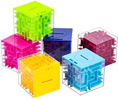 Puzzle gift boxes for sale. Amazon Com 6 Pack Money Maze Puzzle Gift Boxes A Fun Unique Way To Give Gifts For People You Love Great For Kids And Adults Toys Games