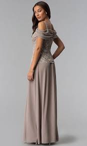 Cold Shoulder Mother Of The Bride Long Dress Dresses Mother Of Groom Dresses Mother Of The Bride Dresses Long