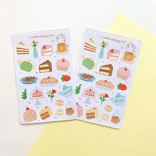 Each circle is 1″, 12 stickers included. Cakes And Cookies Sticker Sheet Journal Stickers Planner Etsy Sticker Sheets Journal Stickers Planner Stickers