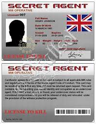 Each line on the report will represent an instance when. Secret Agent Card Fake Id Spy Gadgets For Kids Id Card Template Spy Gadgets