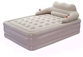 Gästebett online kaufen otto.de klappbare gästebetten aufblasbar praktisch & bequem ratenkauf möglich & kauf auf rechnung! Vanlamp Luftbett Mit Kopfteil Aufblasbares Bett 2 Personen Mit Eingebauter Pumpe King Size Luftmatratze Honeycomb Matrix Wasserdicht Atmungsaktiv Fur Gaste Rest Camping 210 X 152 Cm Amazon De Sport Freizeit