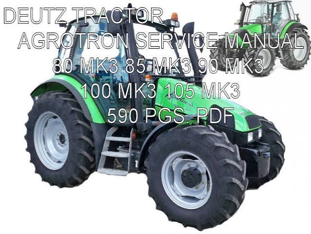 Deutz Fahr Agrotron 100-MK3 Tractor