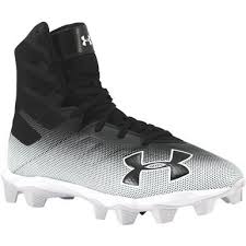 Black And Gold Youth Football Cleats Under Armour Highlight Rubber Molded Boys Football Cleats Rogan S Shoes Football Cleats Boys Football Cleats Cleats