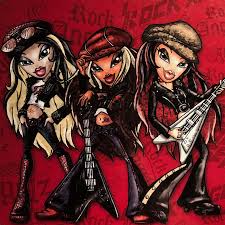 Bratz Bratz Girls Art Collage Wall Vintage Cartoon