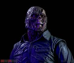 Each card is 5x7 inches, blank inside and comes with a white envelope. Friday The 13th Part 6 Ultimate Jason Voorhees Toyark Photo Shoot The Toyark News