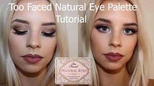makeup tutorial too faced natural eye