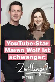 Youtube Star Maren Wolf Schwanger Zwillinge Schwanger Youtube Zwillinge