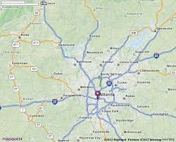 Atlanta Ga Map Mapquest Atlanta Driving Directions Cave Spring