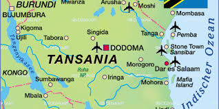 Schauen sie sich bewertungen und fotos von 10 nationalparks in tansania, afrika auf tripadvisor an. Karte Von Tansania Land Staat Welt Atlas De
