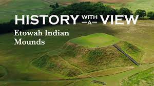 This historical site has three mounds that you can climb, a museum with lots of artifacts and many other examples of life in. Etowah Indian Mounds Scenic Aerial Views History Of Georgia S Ancient Land In Cartersville Youtube