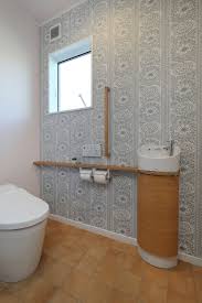 壁クロス サンゲツ re 2741 トイレのアイデア トイレ おしゃれ トイレ インテリア