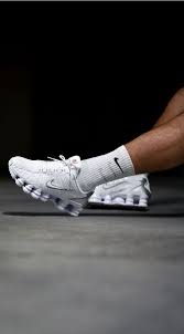 Nike Shox Tl White Metallic Silver Sneakers Nike Nike Shox Nike