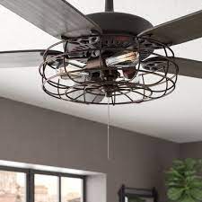 Three Posts 3 Light Ceiling Fan Branched Light Kit Ceiling Fan Light Kit Dining Room Ceiling Fan Ceiling Fan With Light