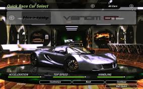 Since venom is rather negative, it will appeal to children, especially boys. Need For Speed Underground 2 Hennessey Venom Gt Nfscars