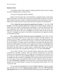 Law of evidence in malaysia. Breach Of Trust Studocu