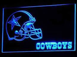 Nfl Dallas Cowboys Led Neon Light Sign Man Cave Bar Gear 7 Colors To Choose From Led Neon Signs Neon Signs Dallas Cowboys Signs