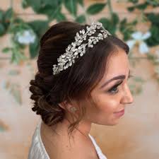 Sara Silver Pearl and Crystal Wedding Hair Comb