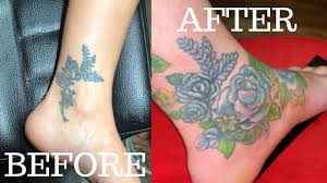 Cover up tattoos foot tattoos body art tattoos tatoos rose tattoo meaning succulent tattoo tattoo you tattoo time piercing tattoo. My Crazy Foot Tattoo Coverup Youtube