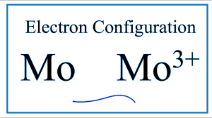 How To Write The Electron Configuration For Mo And Mo3 Youtube